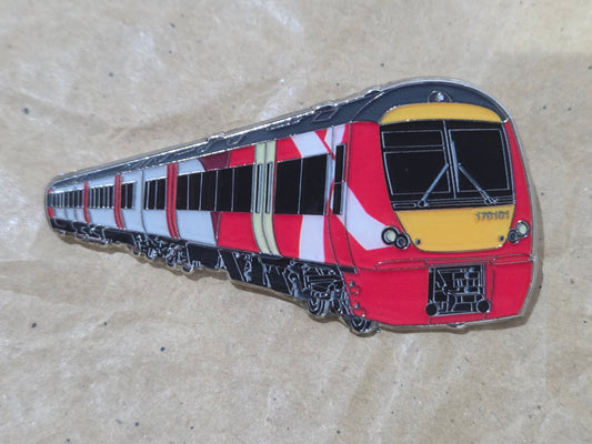Cross Country Class 170 Enamel Brooch Pin Badge