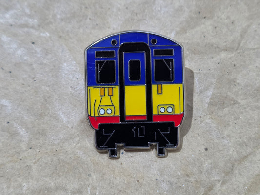 SWR/SWT Class 455 Front View Butterfly Pin Badge