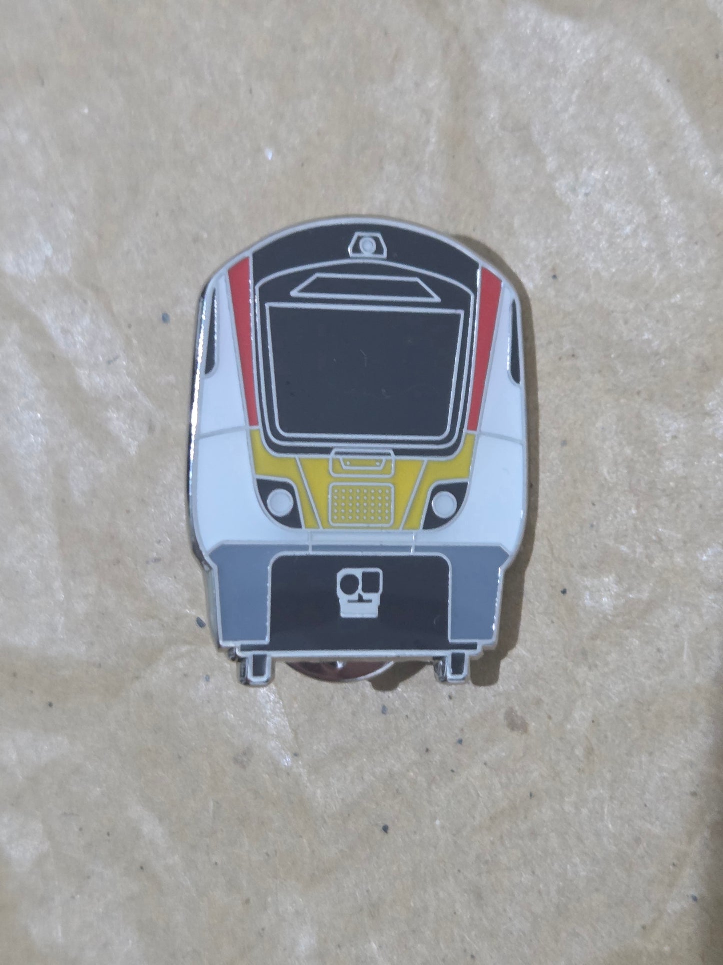 Greater Anglia Class 720 Front View Butterfly Pin Badge