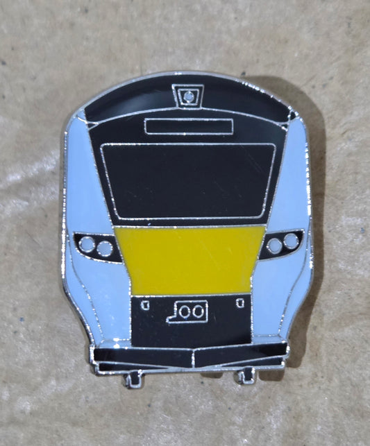 Thameslink Class 700 Front View Enamel Butterfly Pin Badge