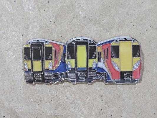 SWT/SWR Class 458 Fleet Enamel Brooch Pin Badge