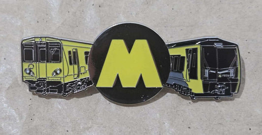 Merseyrail Logo Class 507 / Class 777 Fleet Enamel Brooch Pin Badge