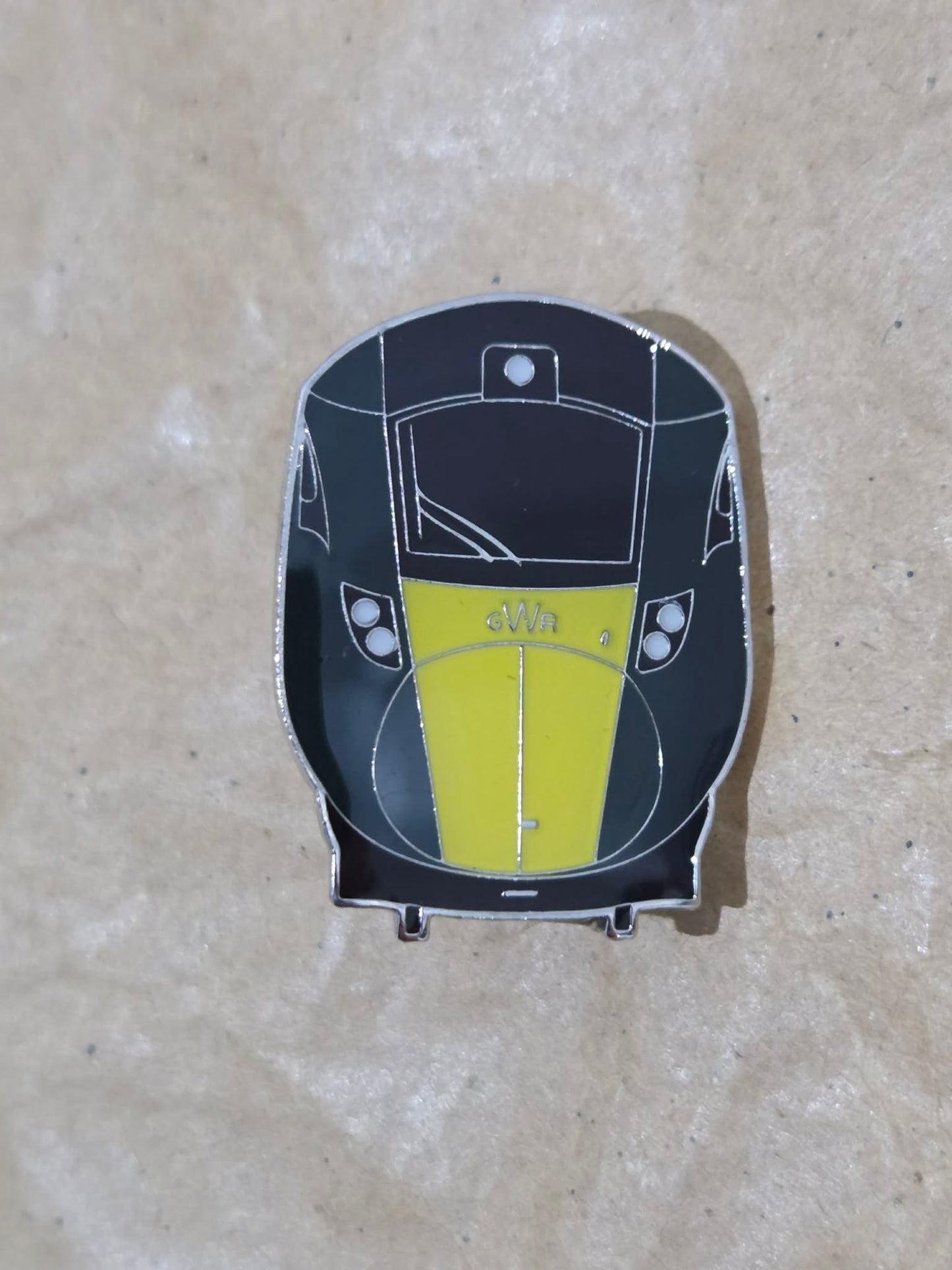 GWR Class 800 IET Front View Butterfly Pin Badge
