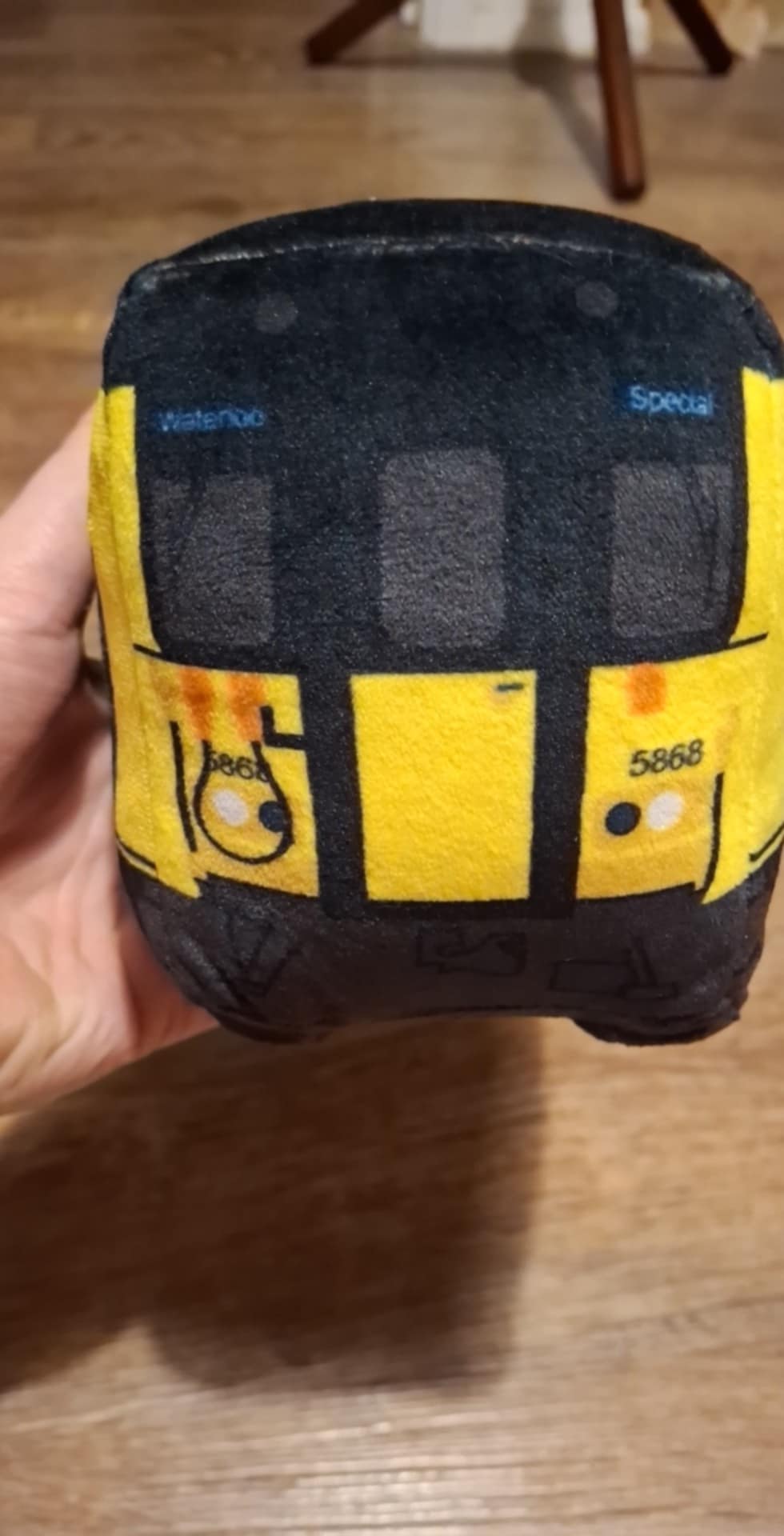 **PRE ORDER** BR Blue/Grey (SWR Revised) Class 455 Plushie Cushion