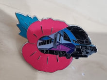 Load image into Gallery viewer, TPE Fleet (Poppy Appeal) Butterfly Pin Badge (2 Designs)

